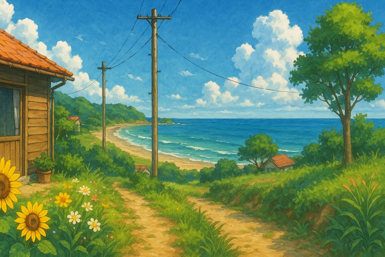 海辺の田舎暮らし