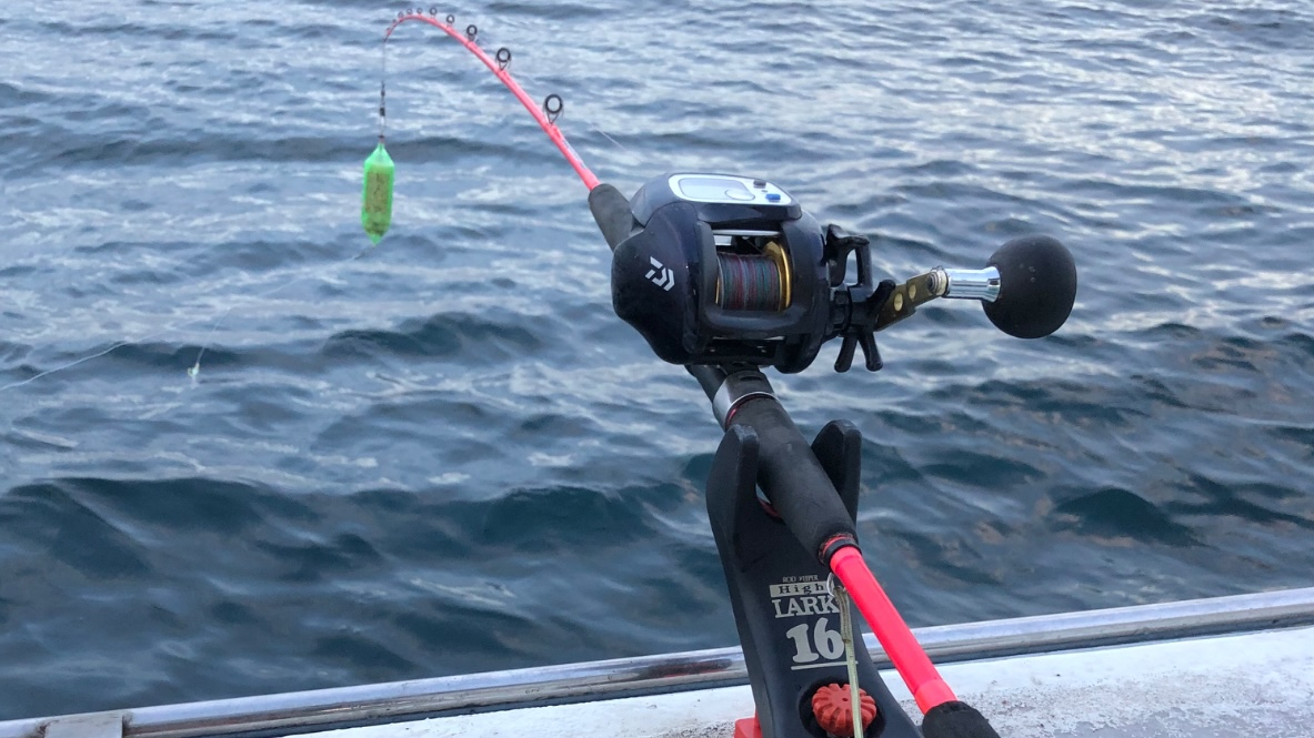 南房総鋸南町保田の釣り船、村井丸の貸竿