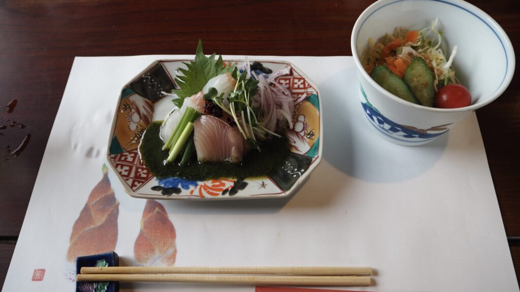 南房総の隠れ家的料理店、典膳の料理