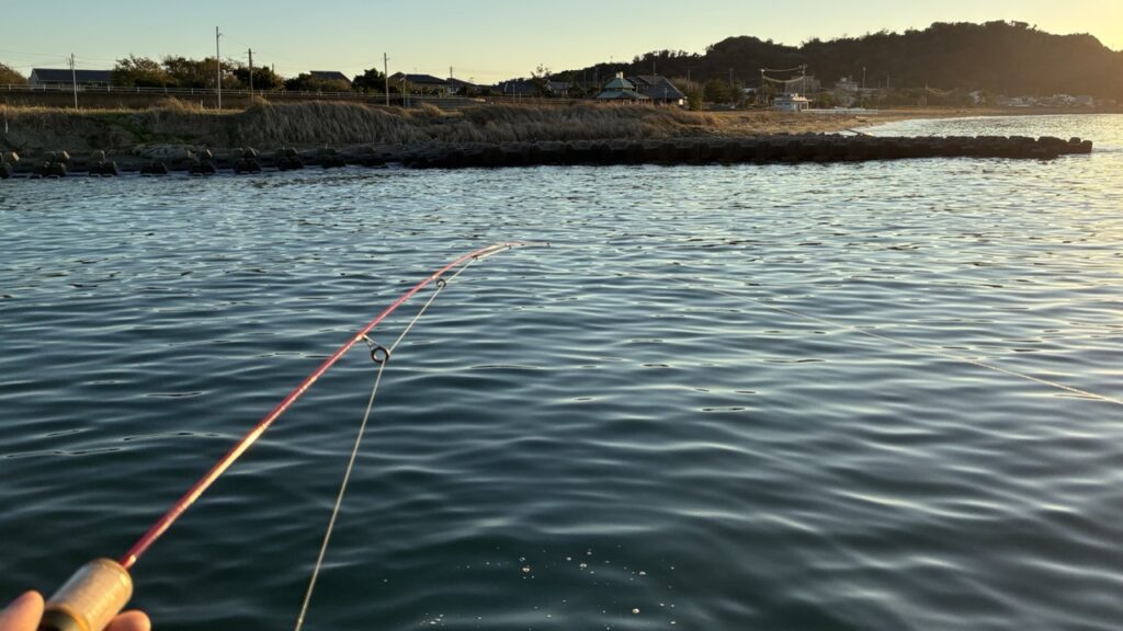 南房総、岡本川で釣りをしました。